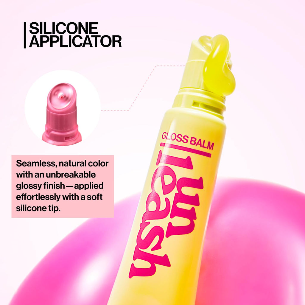 UNLEASHIA Sunset Dazzle Gloss Balm – Hydrating Lip Gloss No.1 Malibu