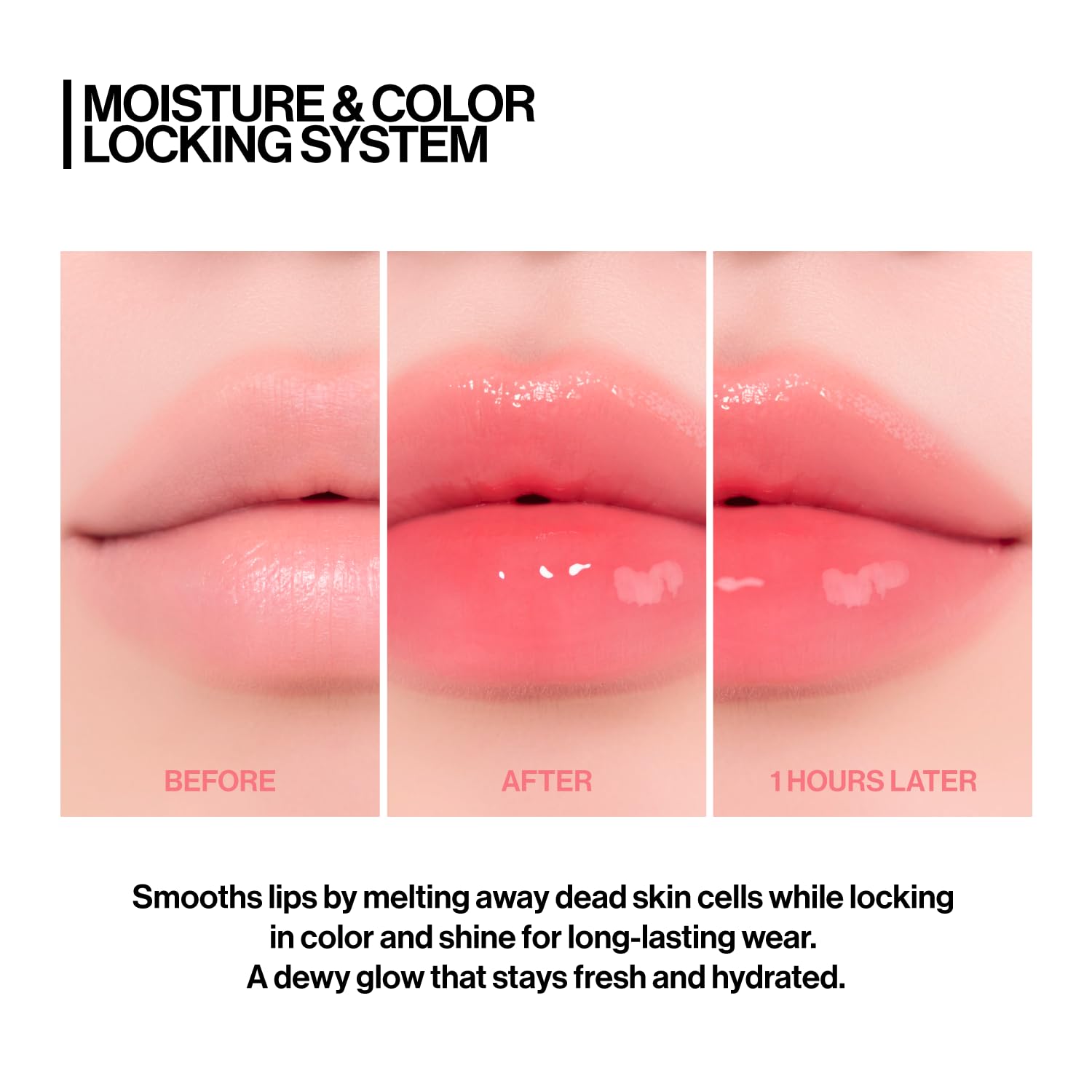 UNLEASHIA Sunset Dazzle Gloss Balm – Hydrating Lip Gloss No.1 Malibu