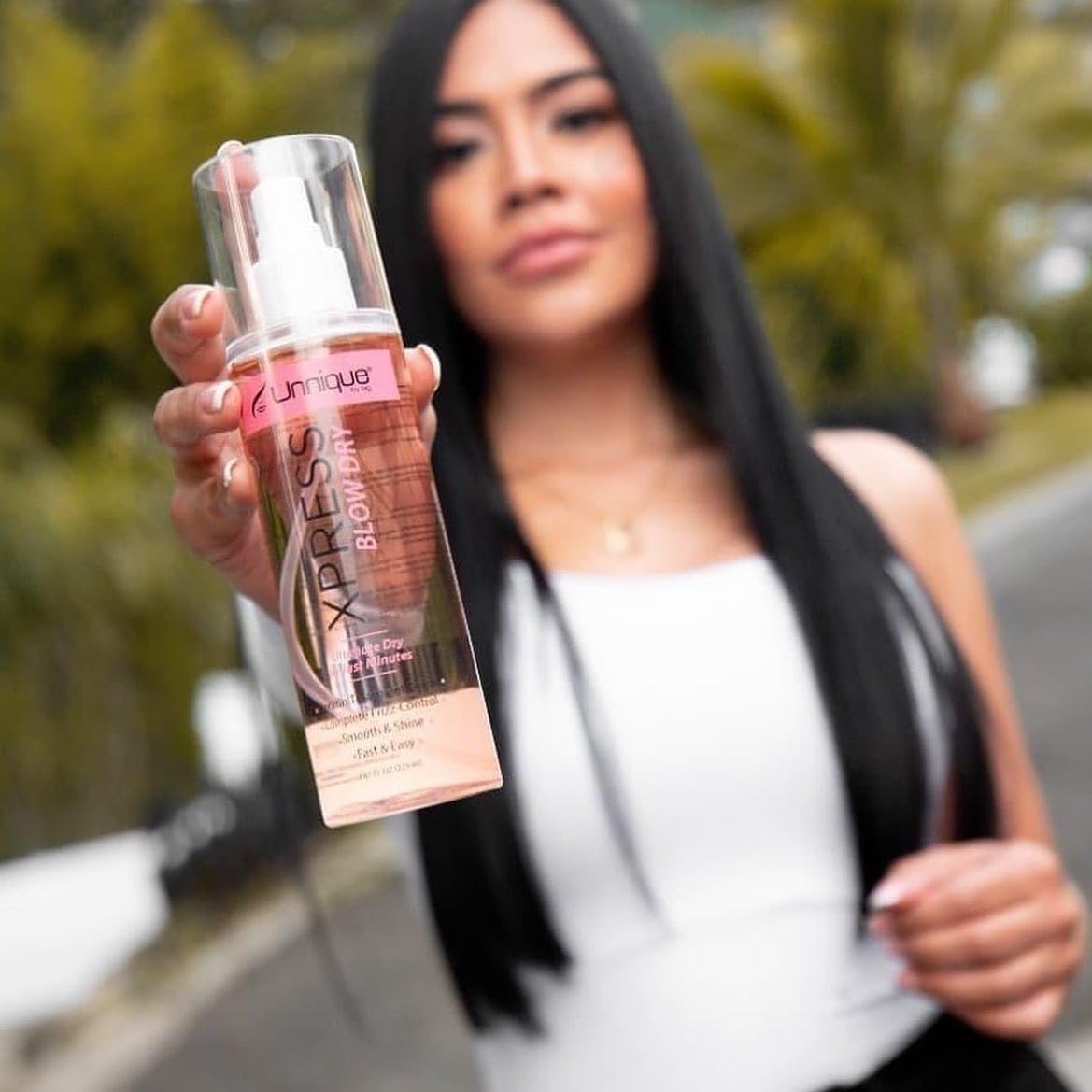 Unnique By Lag UNNIQUE Xpress Blow Dry Spray - Frizz Control, Shine & Quick Dry