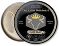 Untamed Organics Tallow Hair Clay | Medium Hold, Natural Finish | Grass-Fed Tallow Pomade | 2 FL. OZ.