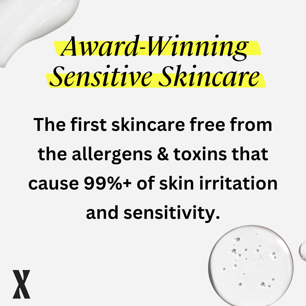 Untoxicated Moisturizing Lotion – Sensitive Skin Daily Moisturizer (Ceramides + Hyaluronic Acid) – Fragrance-Free, Oil-Free, Non-Comedogenic – 10 oz