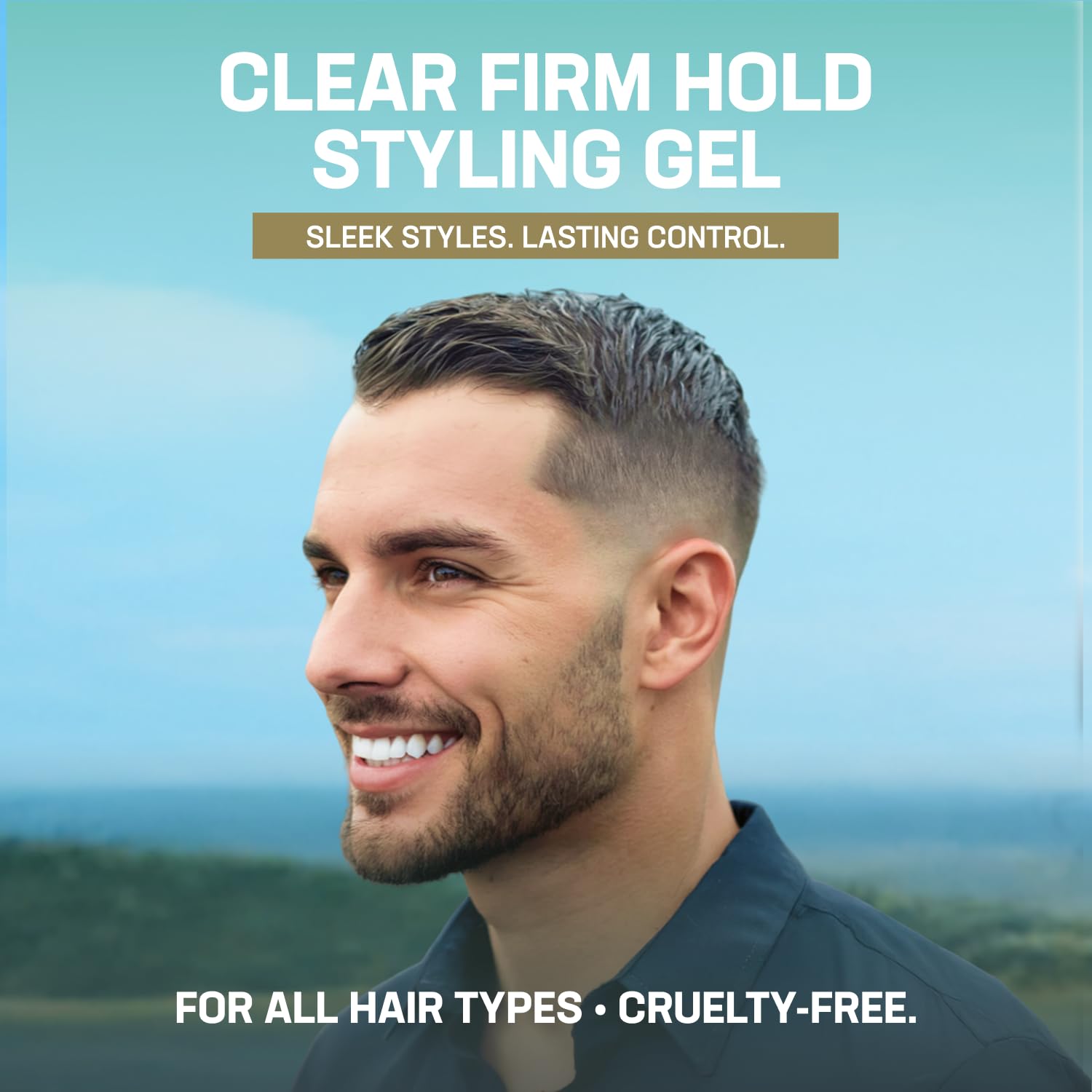 Uplift Provisions Styling Hair Gel – Strong Hold for All Hair Types, 16 oz