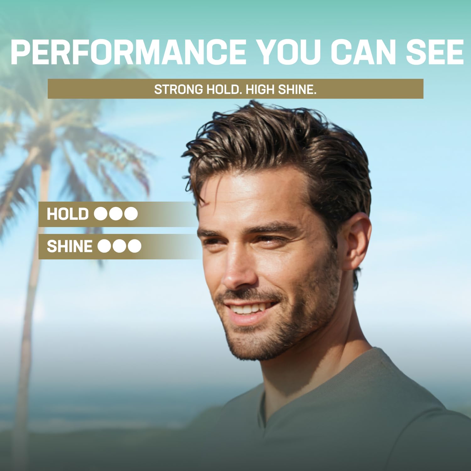 Uplift Provisions Styling Hair Gel – Strong Hold for All Hair Types, 16 oz
