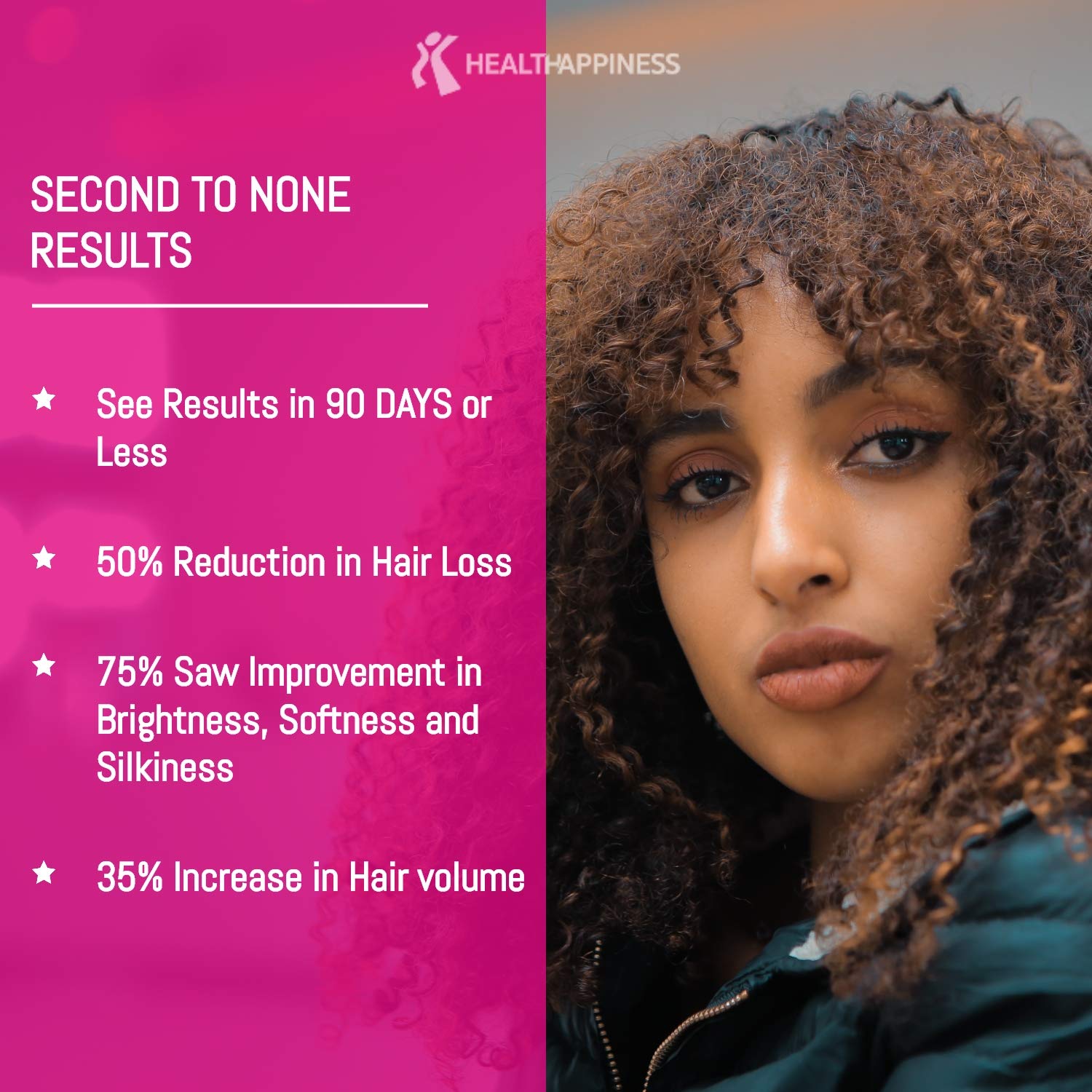 UpNourish Hair Growth Vitamins for Women – Keranat, DHT Blocker, Biotin 5000 mcg