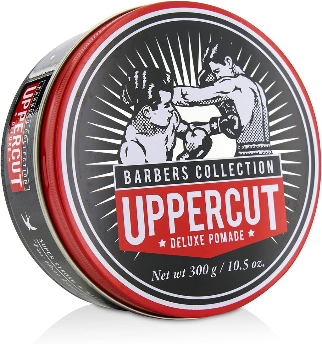 Uppercut Deluxe Barbers Collection Deluxe Pomade – Strong Hold, High Shine, Water-Based