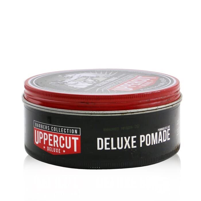 Uppercut Deluxe Barbers Collection Deluxe Pomade – Strong Hold, High Shine, Water-Based