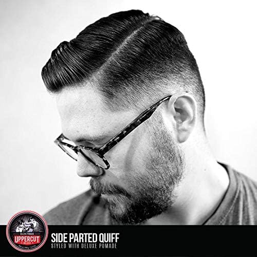 Uppercut Deluxe Barbers Collection Deluxe Pomade – Strong Hold, High Shine, Water-Based