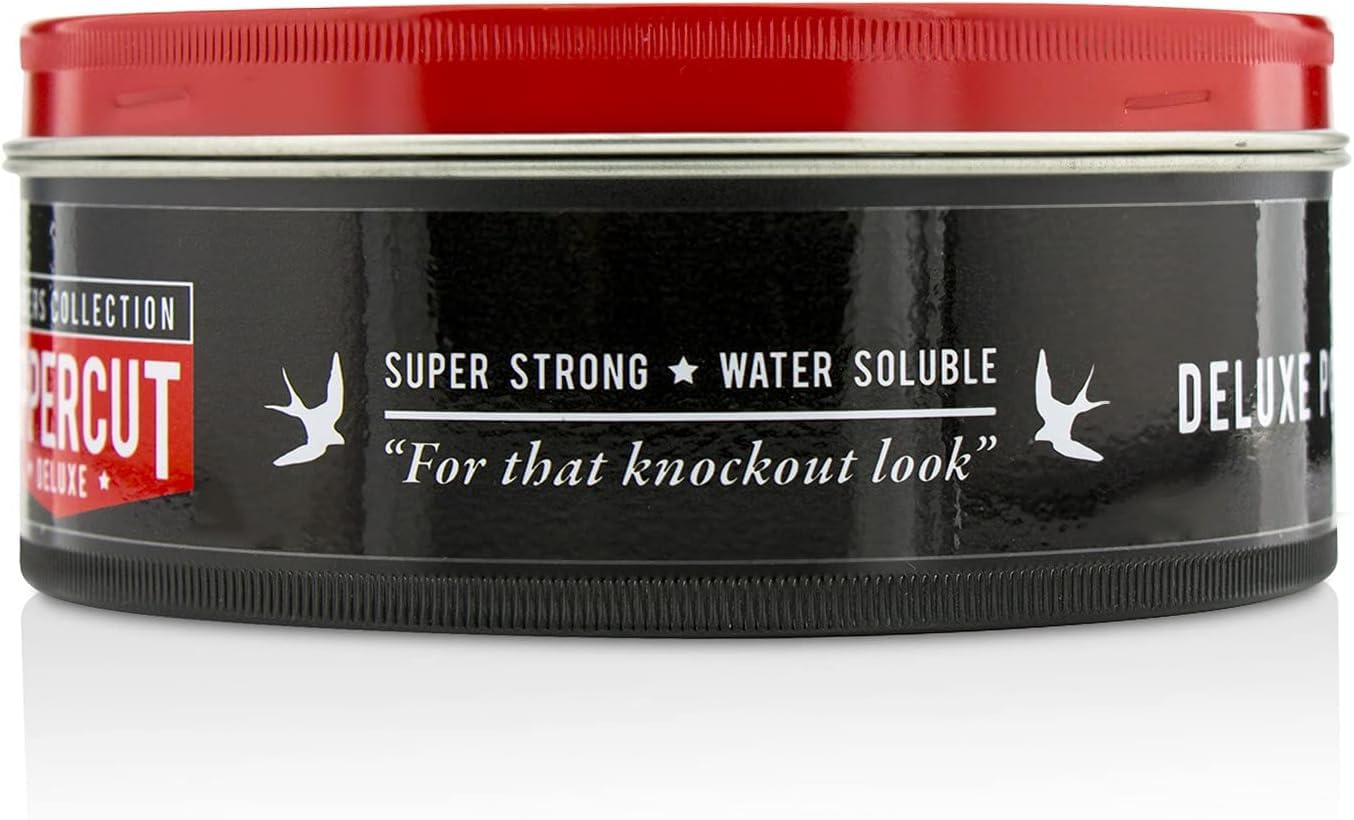Uppercut Deluxe Barbers Collection Deluxe Pomade – Strong Hold, High Shine, Water-Based