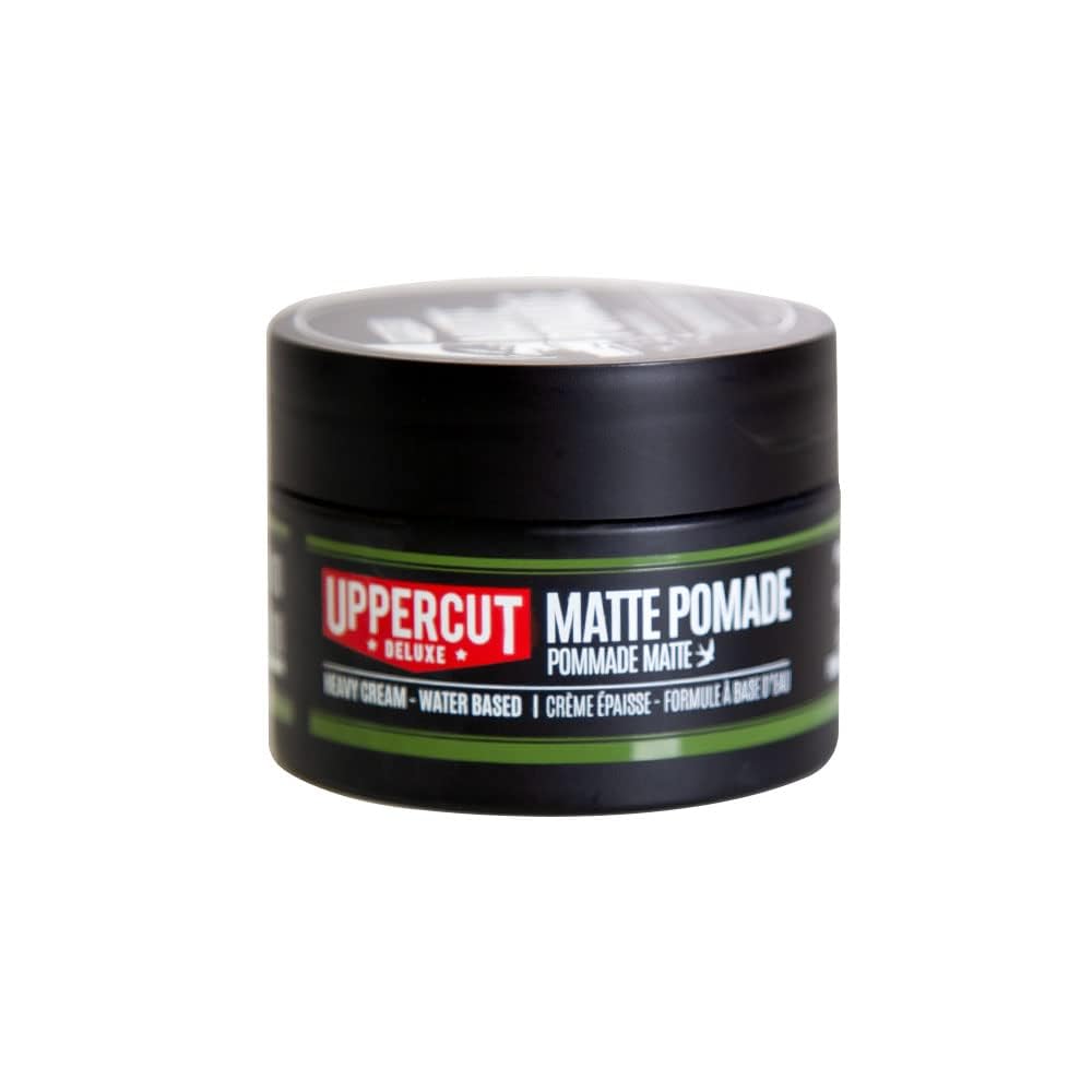 UPPERCUT DELUXE Matte Pomade MIDI – Medium Hold, Matte Finish, Water Based, 0.9 oz / 30 g (2-pack)