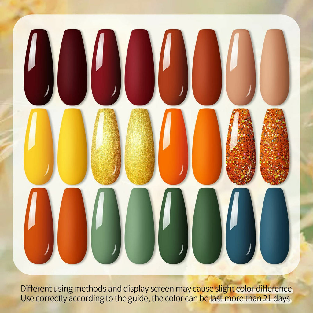 UR SUGAR Gel Nail Polish Set – 12 Colors All-Season Soak-Off Kit | Home Nail Salon Gift Box
