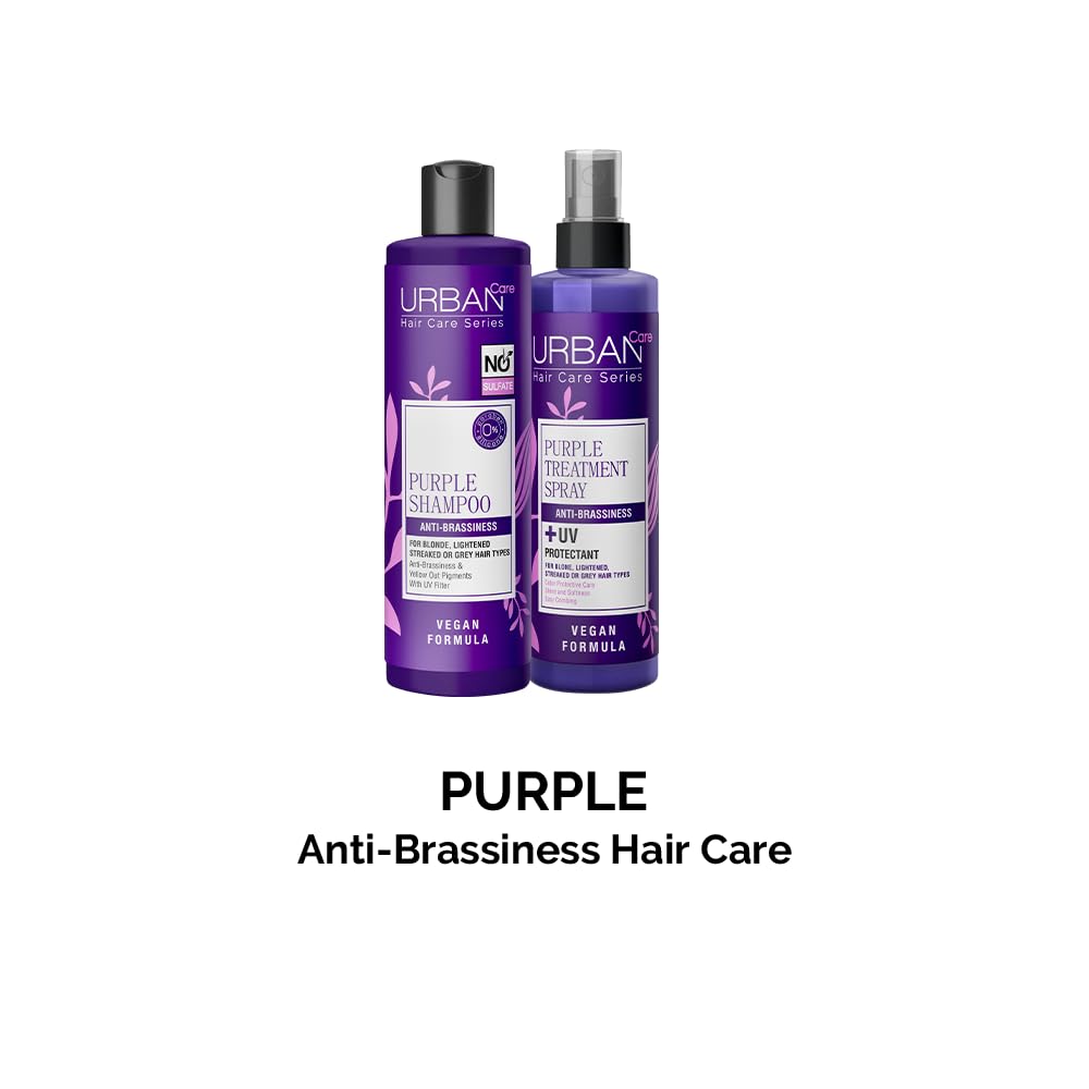 Urban Care Purple Leave-In Conditioner Spray 2-Phase – Anti-Brassiness & UV Shield