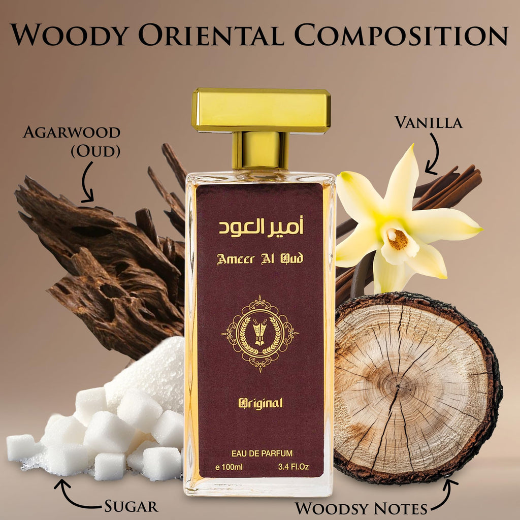 Ameer Al Oud by Urban Collection – Unisex Wood & Oriental Fragrance 100ml
