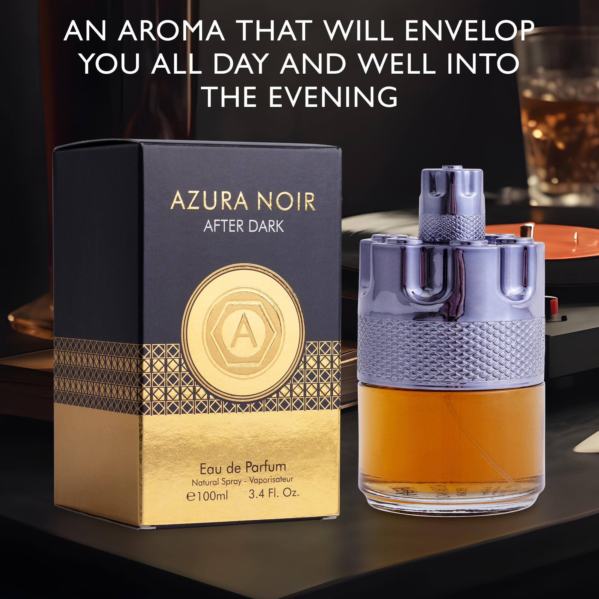 Azura Noir After Dark: Men's Woody Spicy Eau de Parfum | URBAN COLLECTION