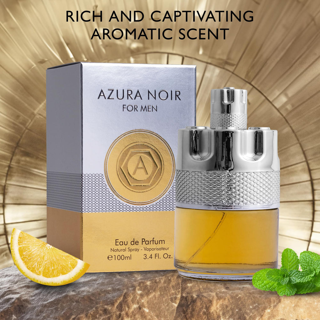 Azura Noir for Men Eau de Parfum | URBAN COLLECTION – Woody Spicy, 100ml