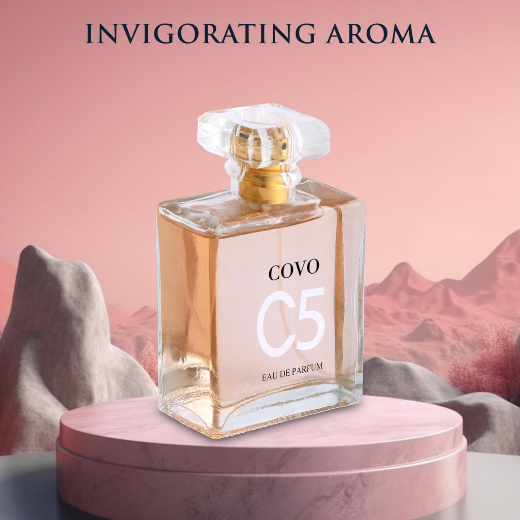 URBAN COLLECTION Covo C5 for Women – Eau de Parfum 3.4 oz | Jasmine & Rose