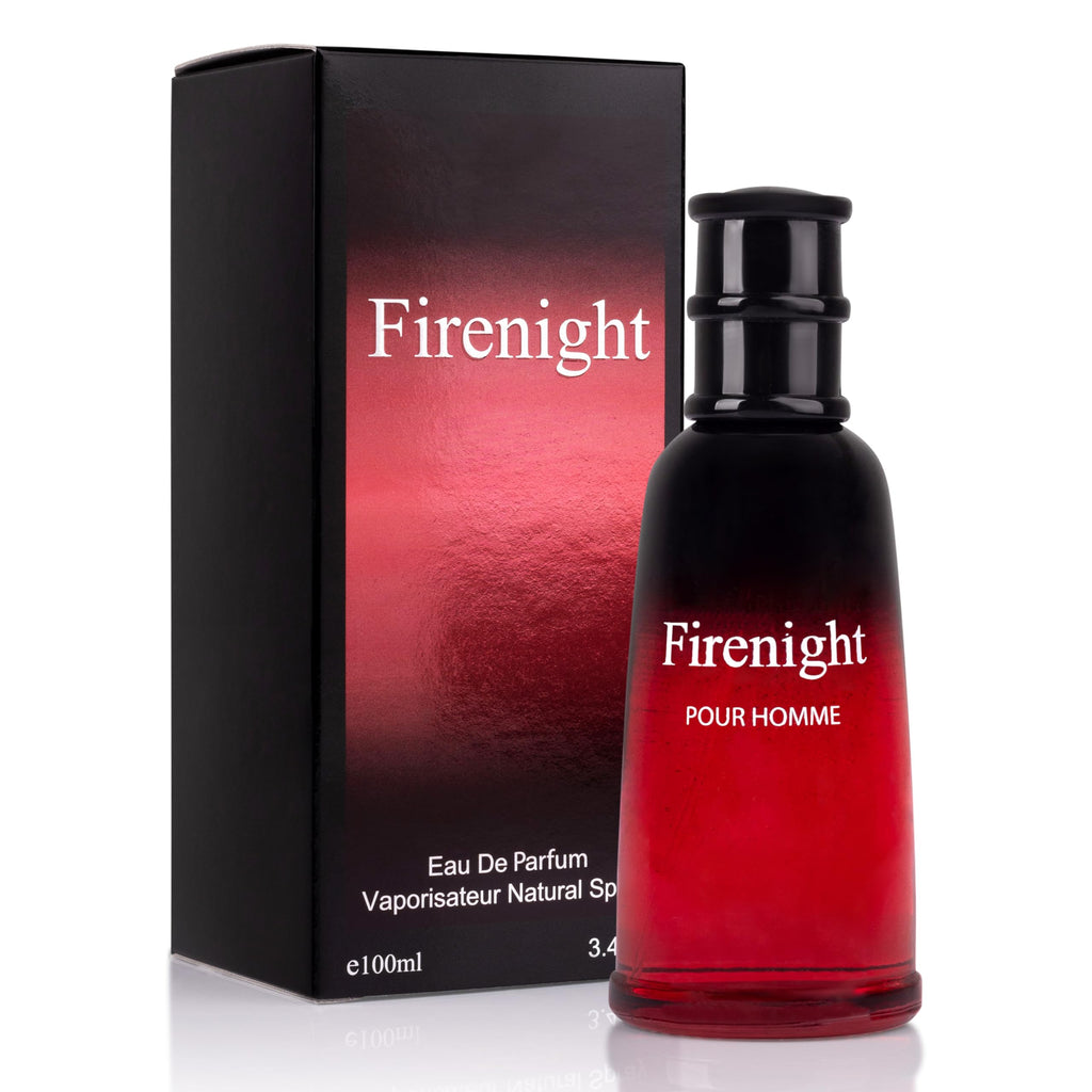 URBAN COLLECTION Firenight for Men Eau de Parfum – 3.4 oz / 100 ml – Citrus, Spice & Violet Notes