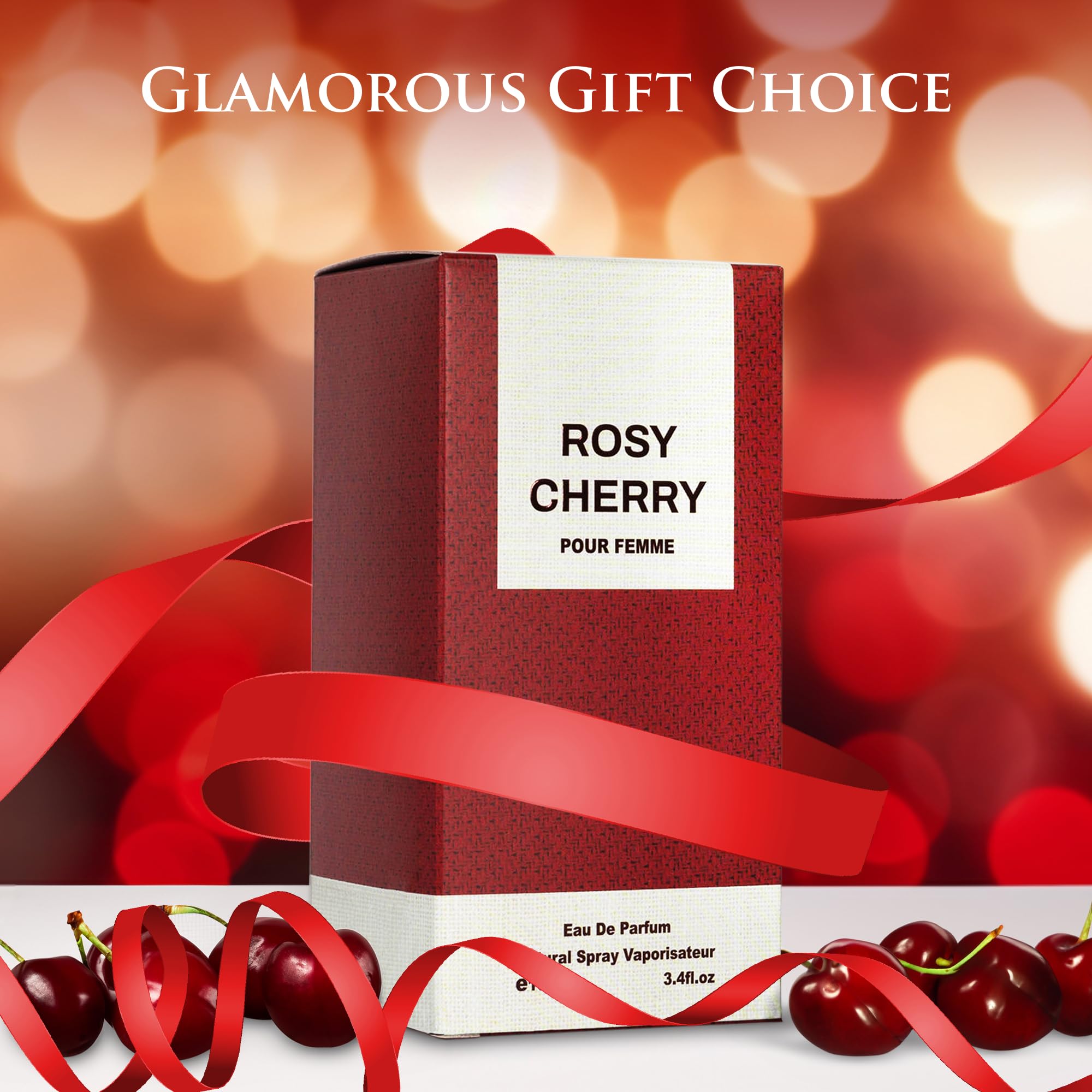 Rosy Cherry for Women | Fruity Floral Fragrance by Urban Collection