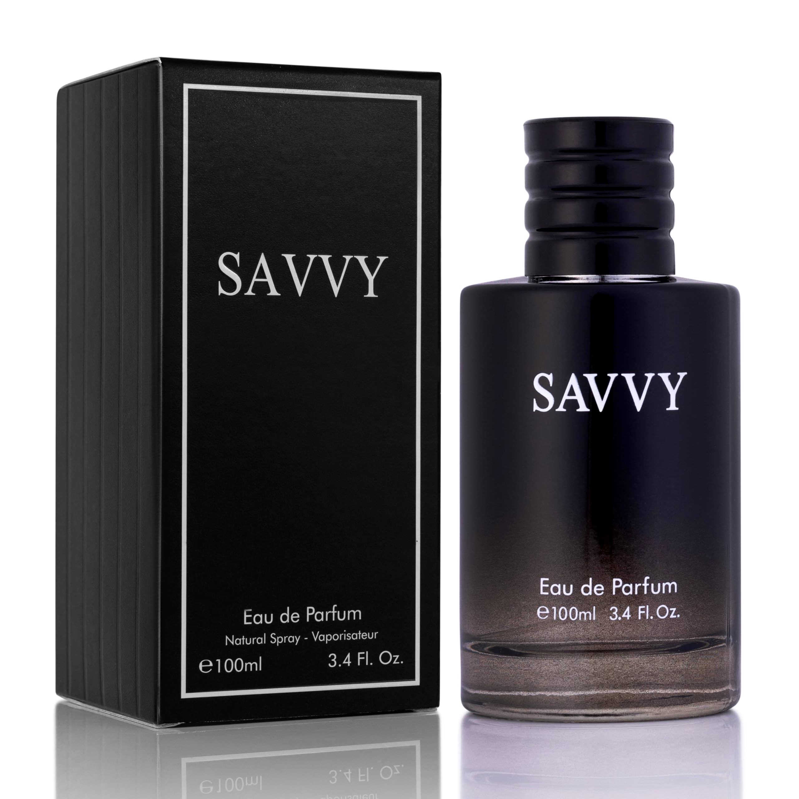URBAN COLLECTION Savvy for Men Eau de Parfum – Bergamot, Pepper & Vanilla, 100 ml