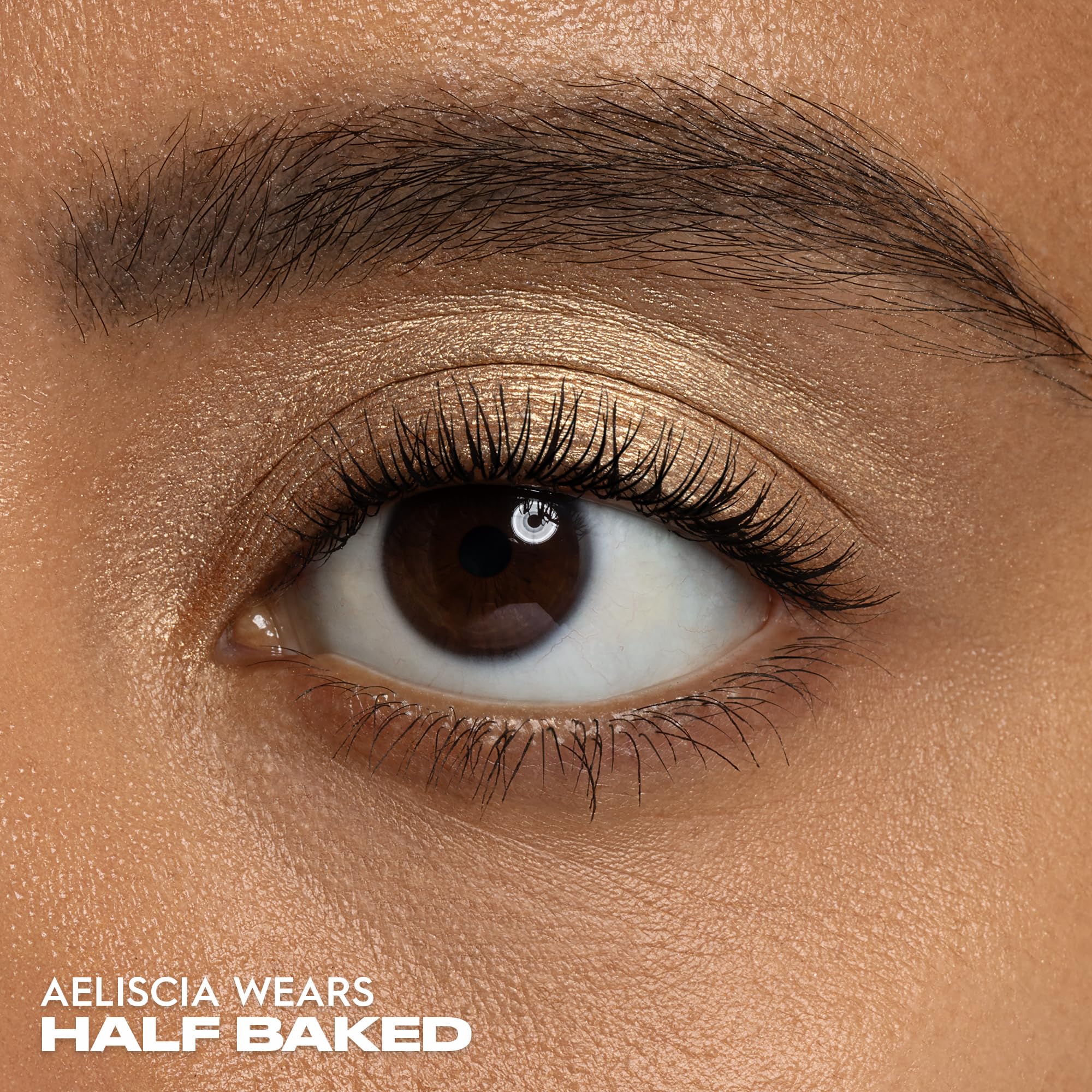 Urban Decay 24/7 Longwear Eyeshadow Single - Half Baked Gold Shimmer | High-Pigment, Up to 12HR Wear