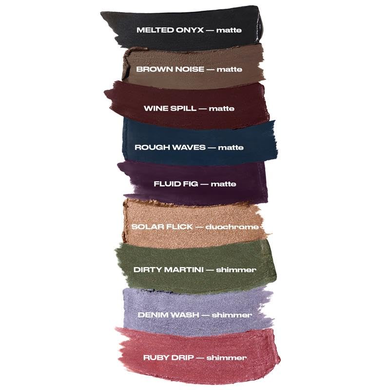 Urban Decay 24/7 Liquid Stick Waterproof Eyeliner – Fluid Fig, Dual-Ended Gel Liner, Up to 24HR Wear