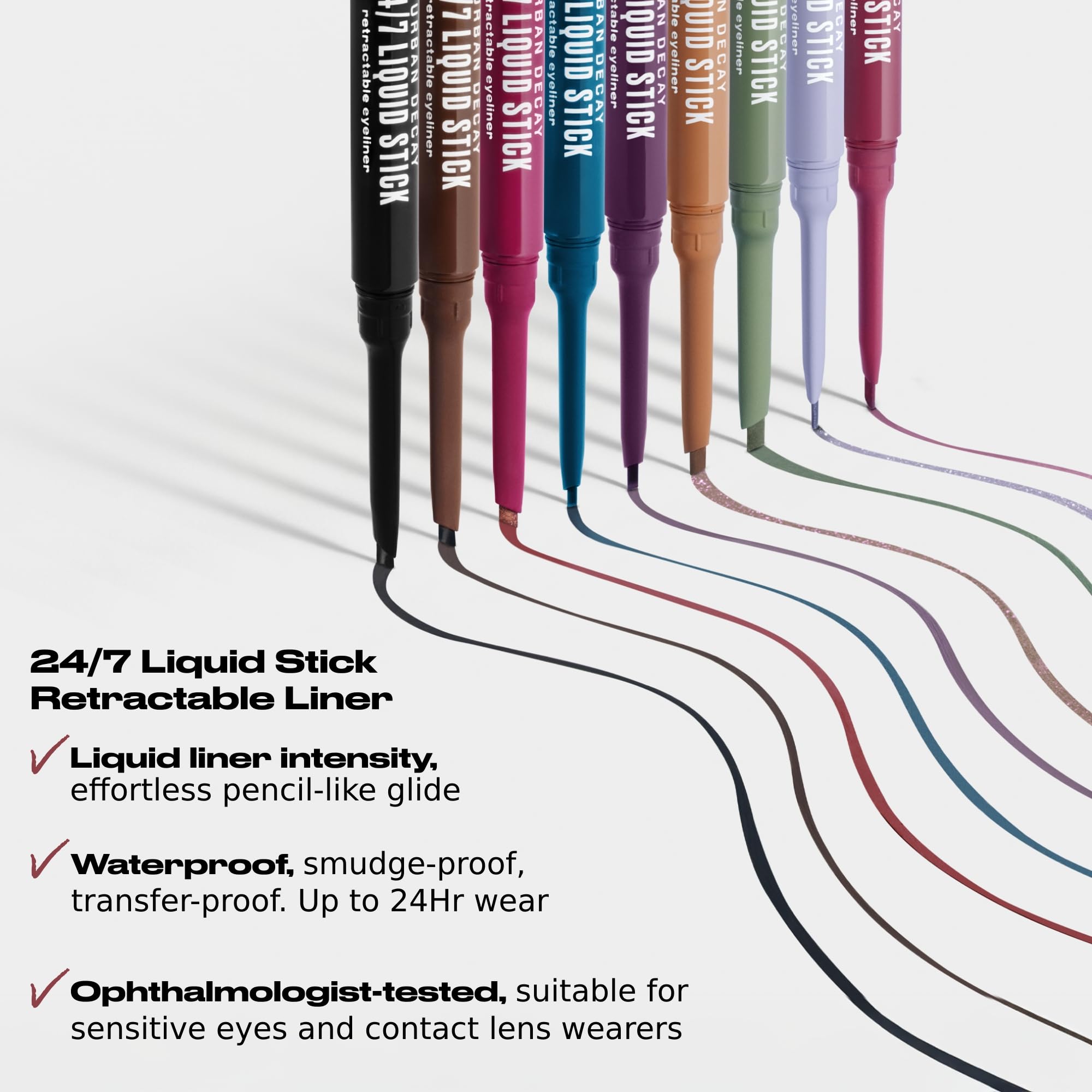 Urban Decay 24/7 Liquid Stick Waterproof Eyeliner in Dirty Martini | Dual-Ended Gel Liner