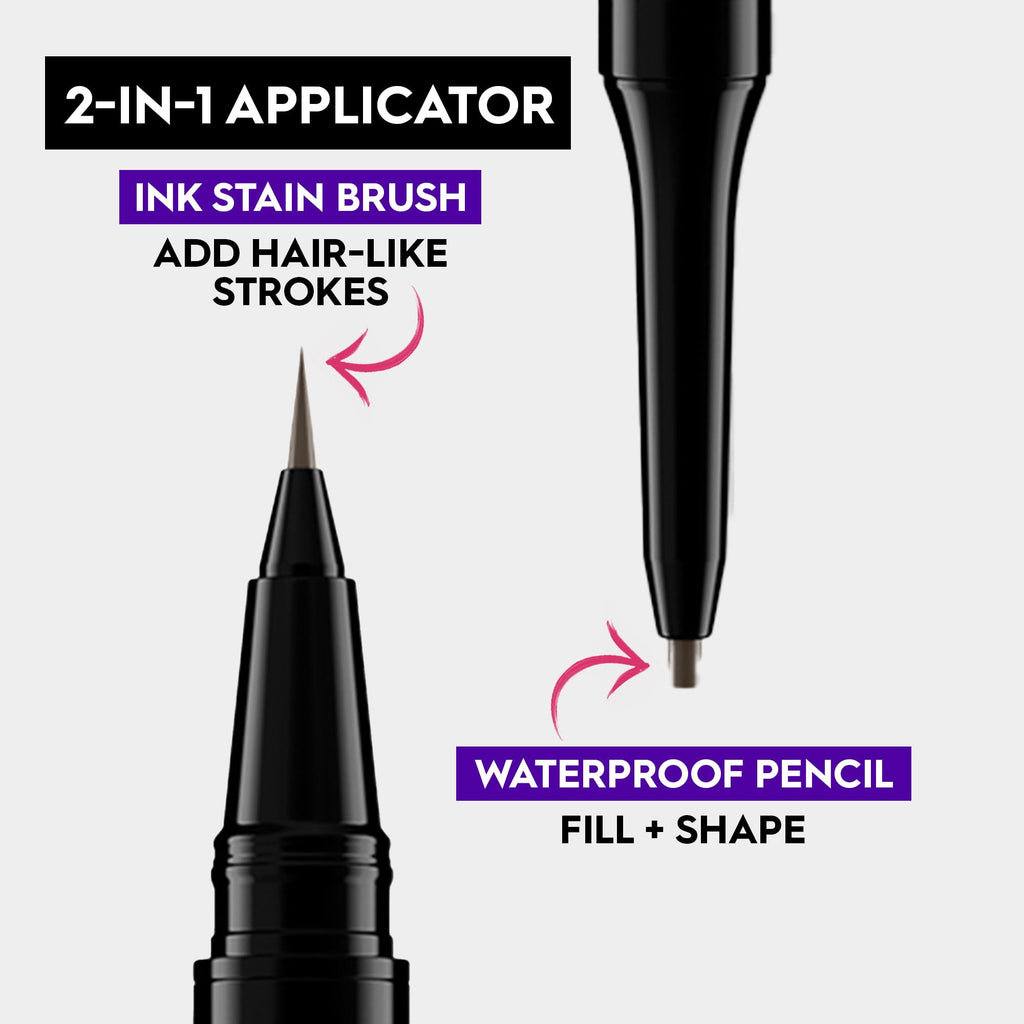 Urban Decay Brow Blade 2-in-1: Waterproof Eyebrow Pen & Pencil in Blackout