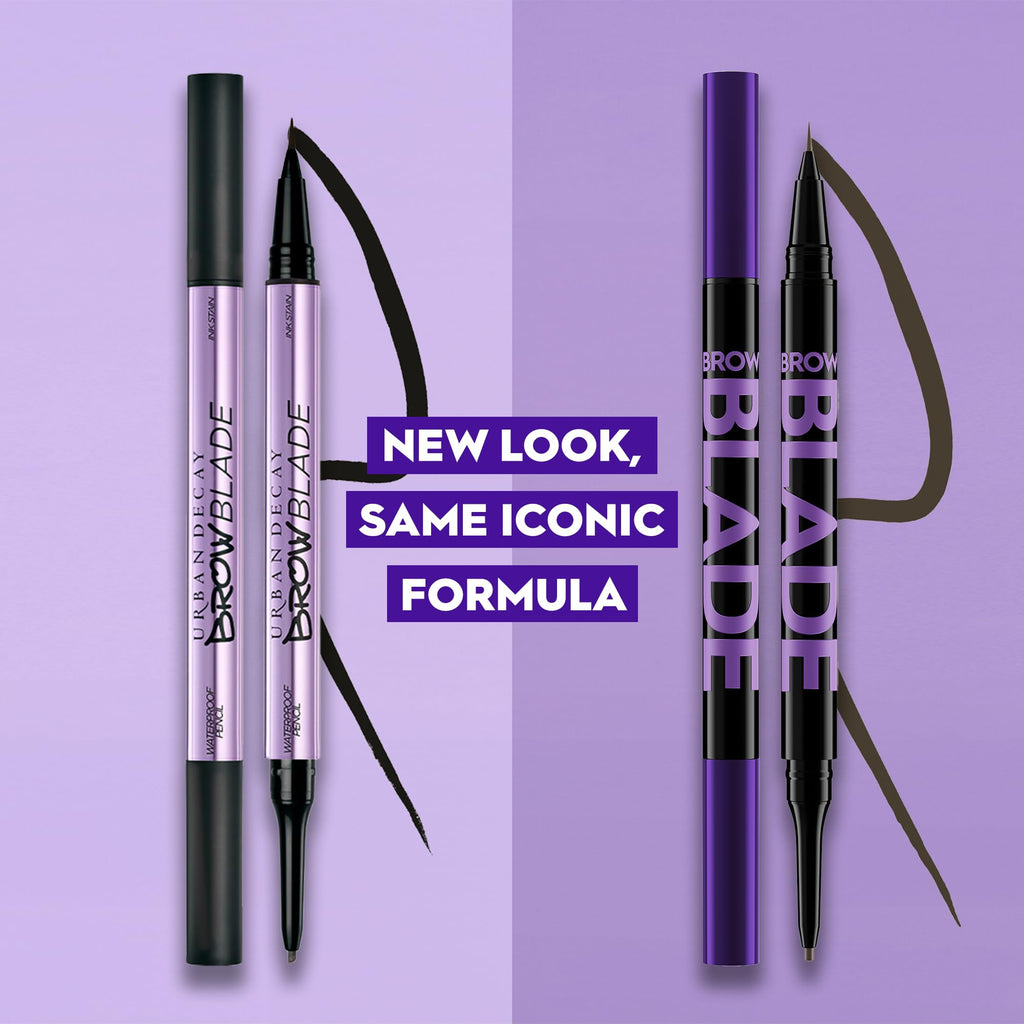 Urban Decay Brow Blade 2-in-1: Waterproof Eyebrow Pen & Pencil in Blackout