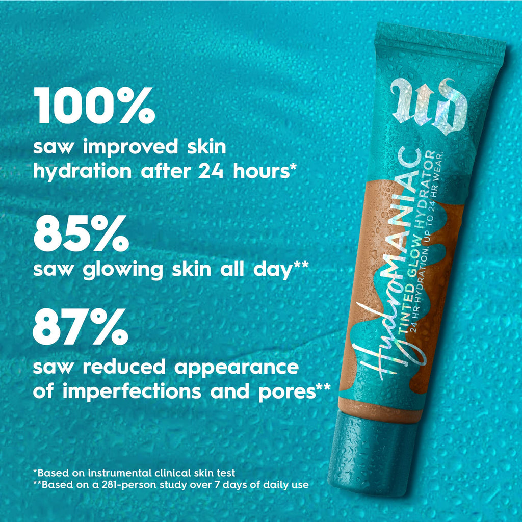 Urban Decay Hydromaniac Dewy Foundation – Hydrating Tinted Moisturizer (51 Medium Neutral)