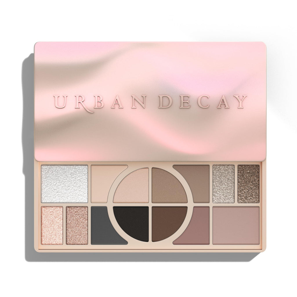 Urban Decay Naked Shaped Eyeshadow Palette – 14 Cool-Tone Shades, All-in-One Eye & Face Palette, Up to 16HR Wear