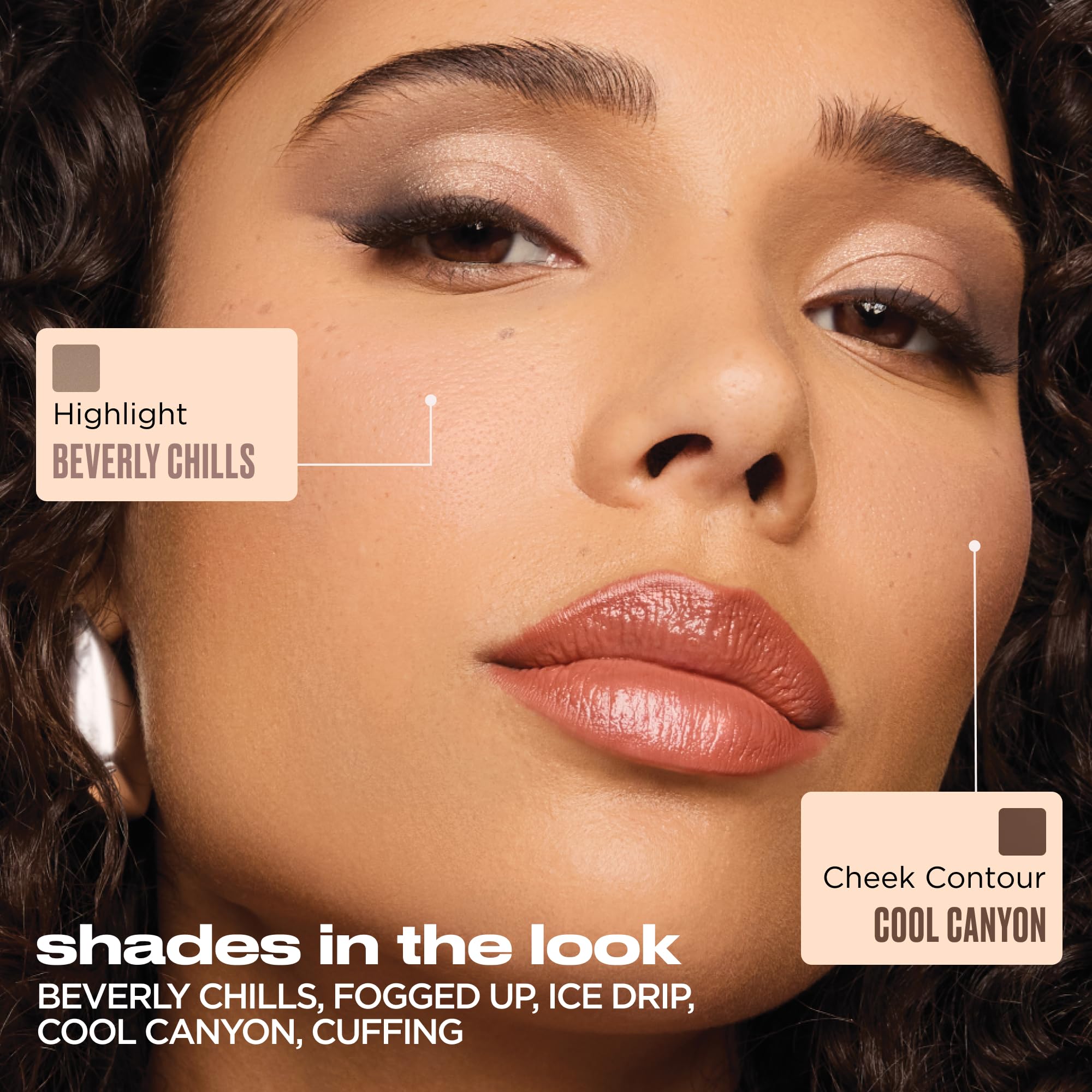 Urban Decay Naked Shaped Eyeshadow Palette – 14 Cool-Tone Shades, All-in-One Eye & Face Palette, Up to 16HR Wear
