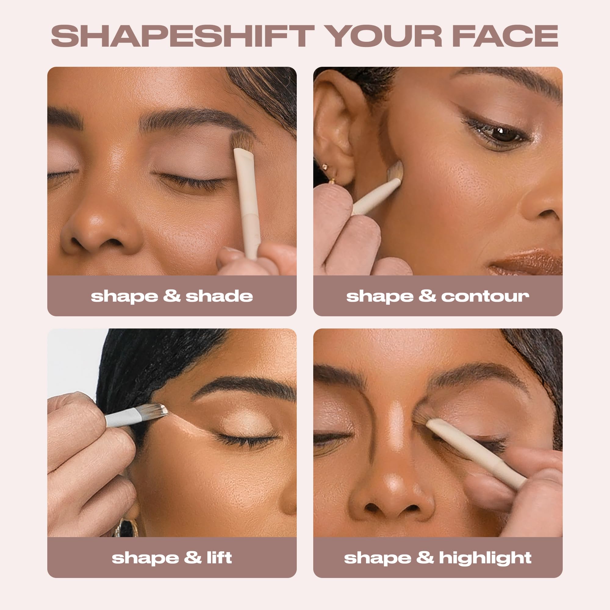 Urban Decay Naked Shaped Eyeshadow Palette – 14 Cool-Tone Shades, All-in-One Eye & Face Palette, Up to 16HR Wear