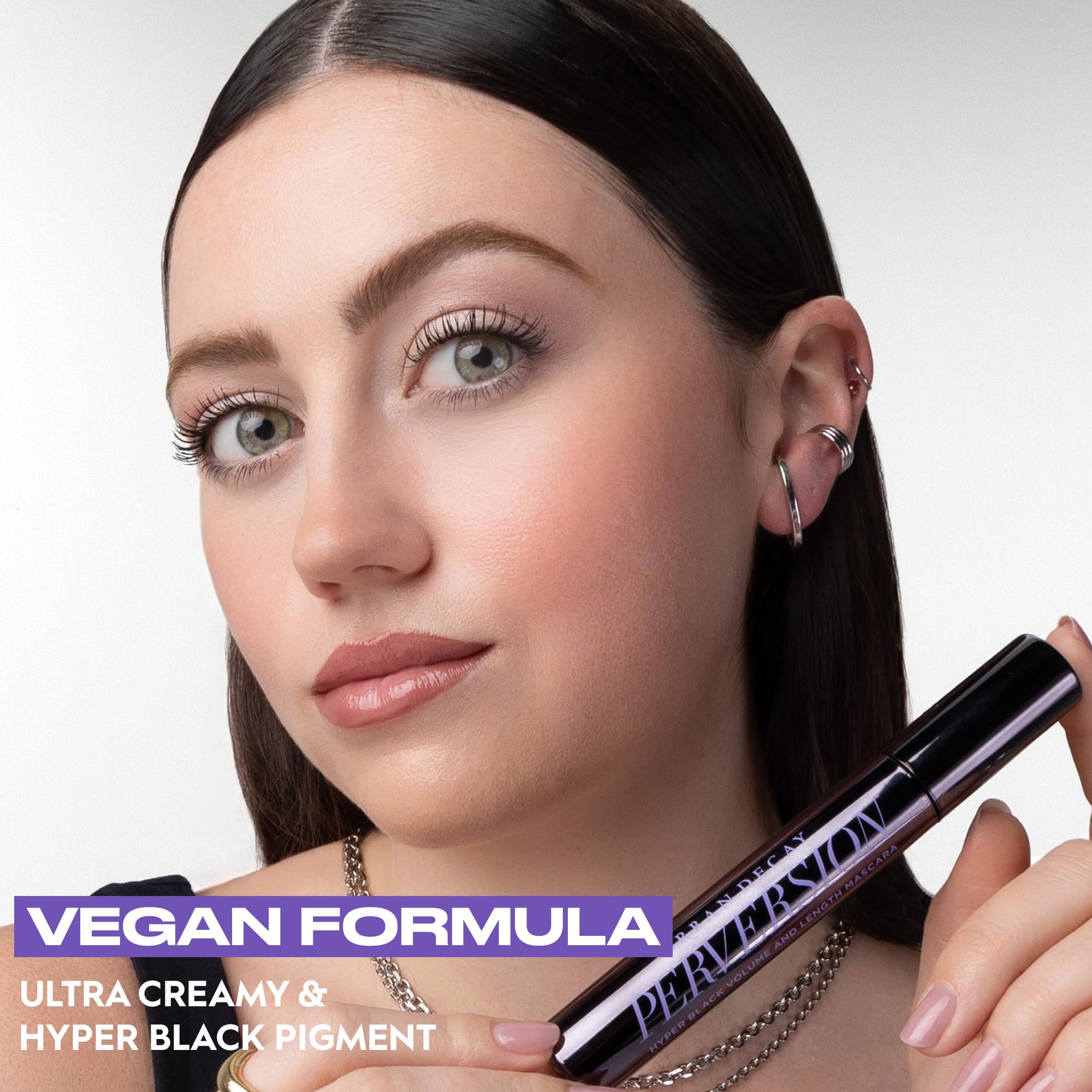 Urban Decay Perversion Volumizing Mascara (Travel Size) - Intense Black, 0.13 fl oz