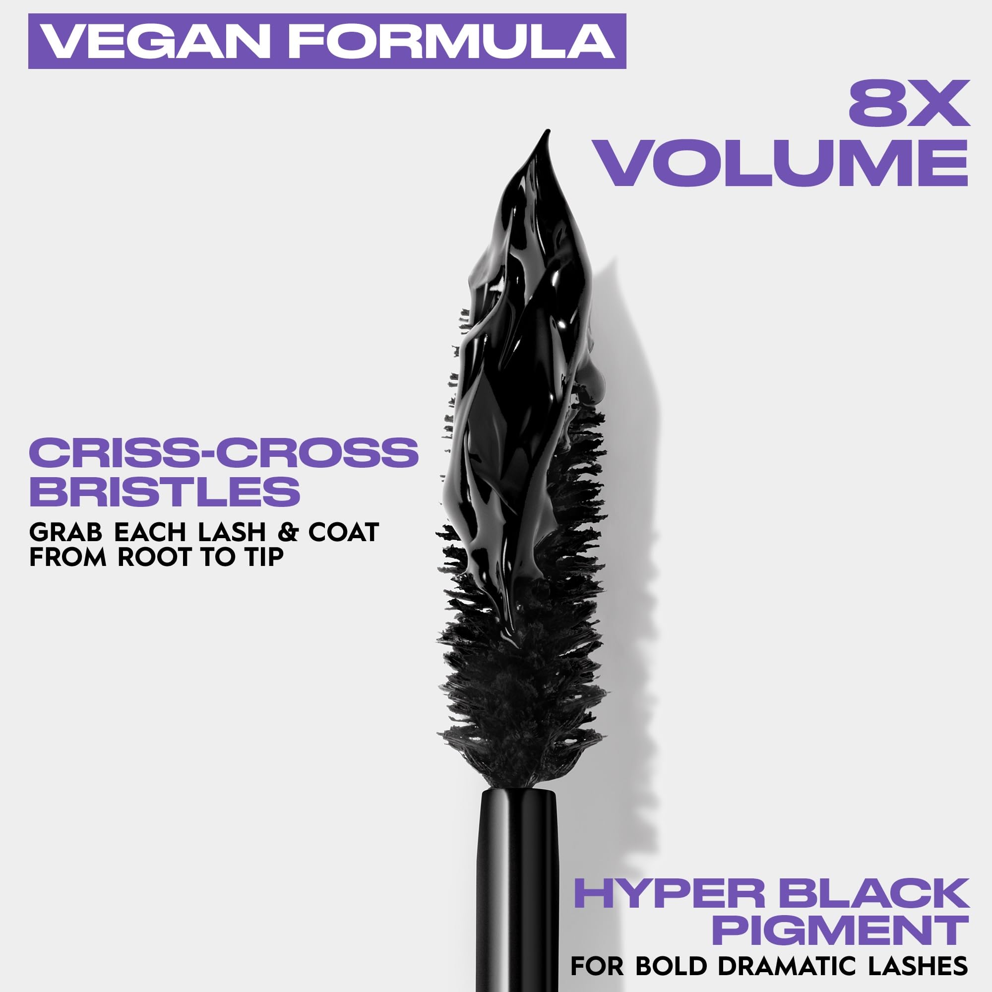Urban Decay Perversion Volumizing Mascara (Travel Size) - Intense Black, 0.13 fl oz