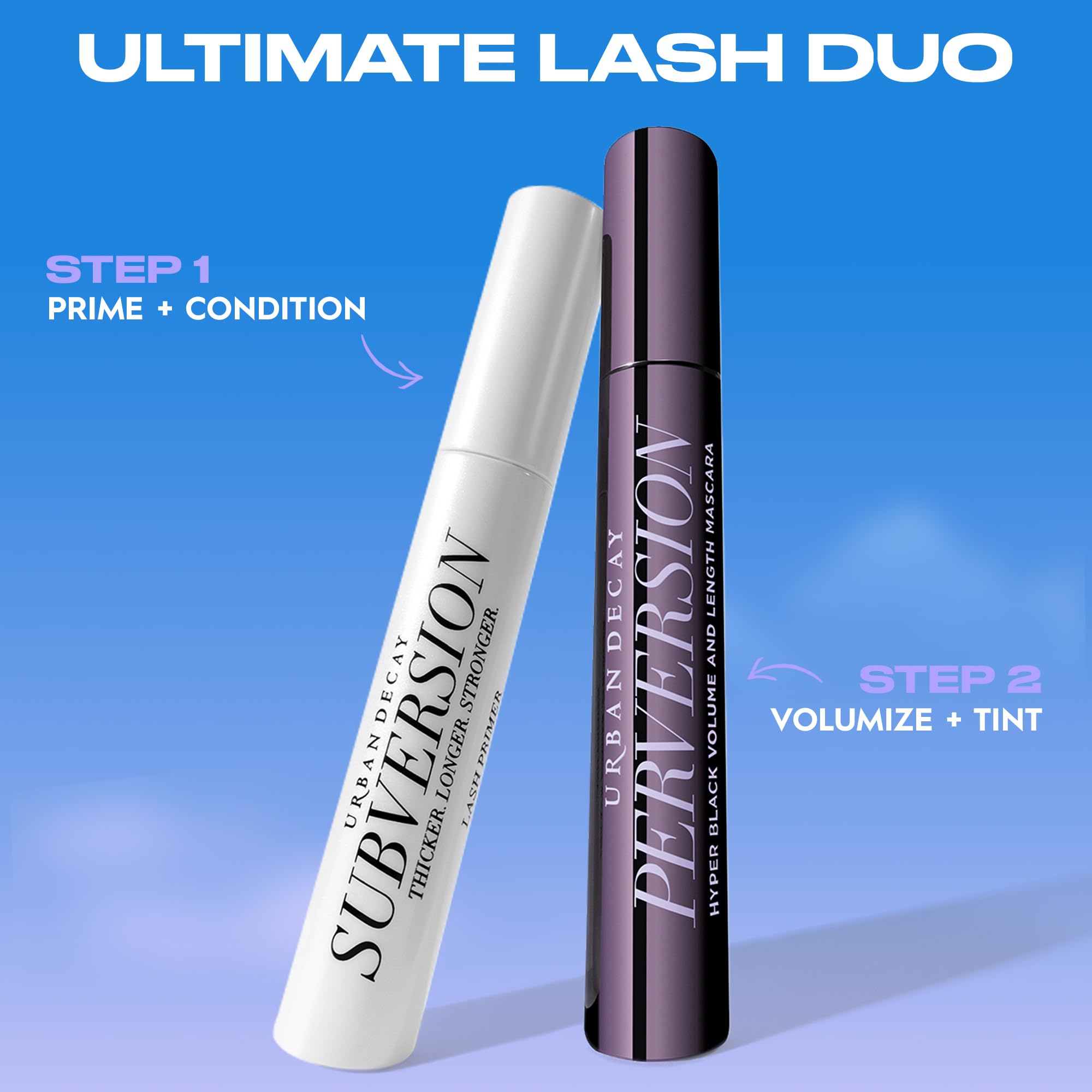 Urban Decay Perversion Volumizing Mascara (Travel Size) - Intense Black, 0.13 fl oz