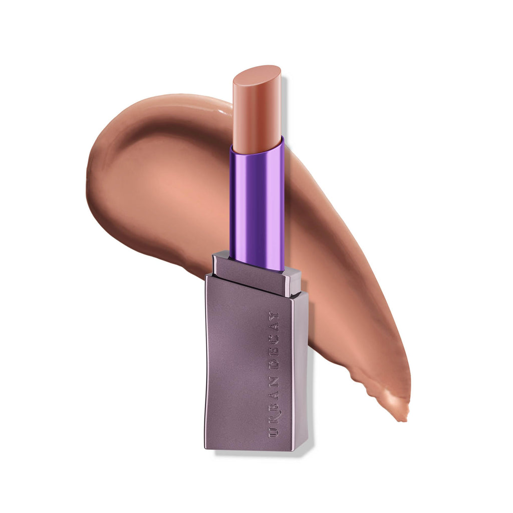 URBAN DECAY Vice Hydrating Lipstick – June Gloom (Sheer Nude, Shine) – Vegan & Cruelty-Free