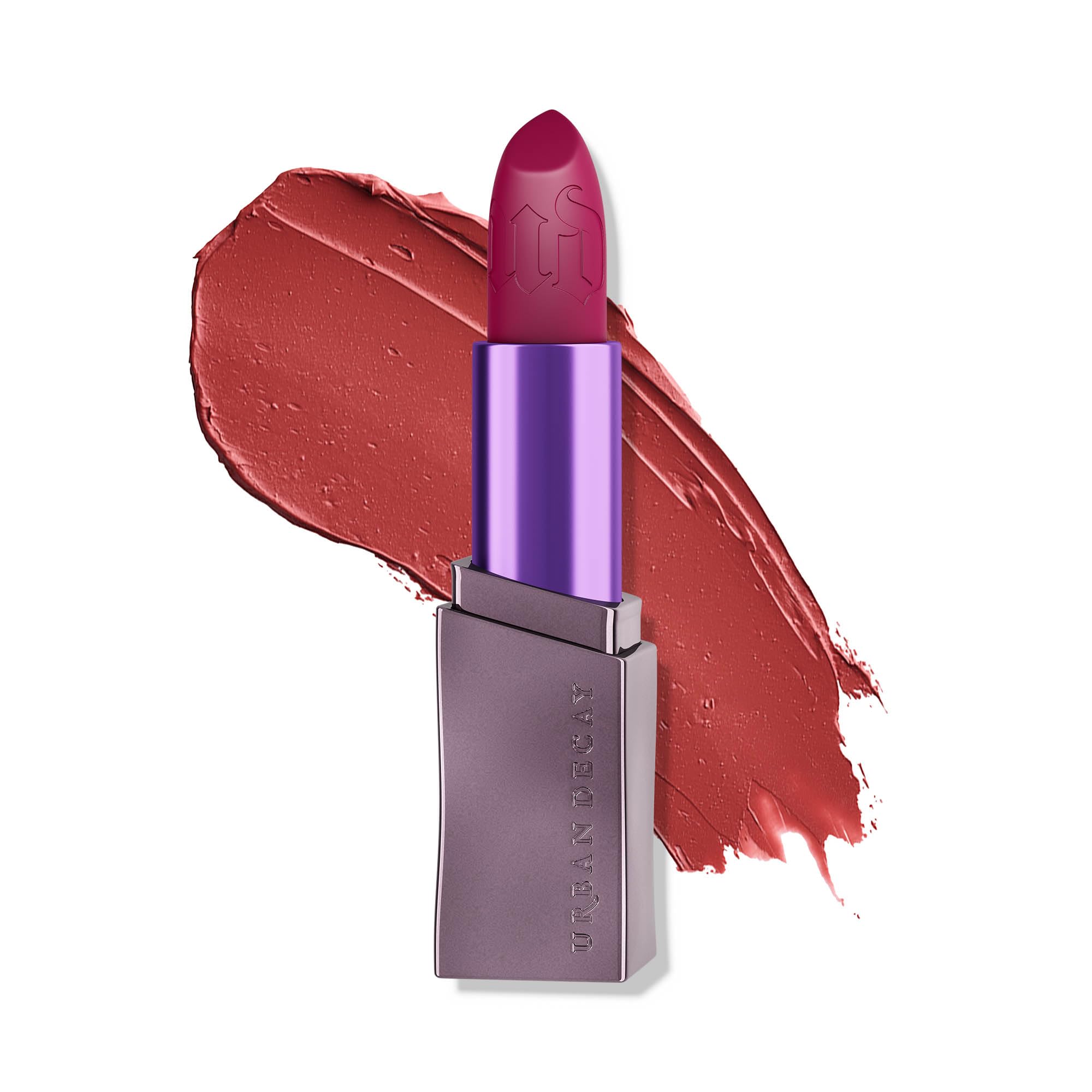 URBAN DECAY Vice Hydrating Lipstick Manic — Soft Wine Mauve, Cream Finish