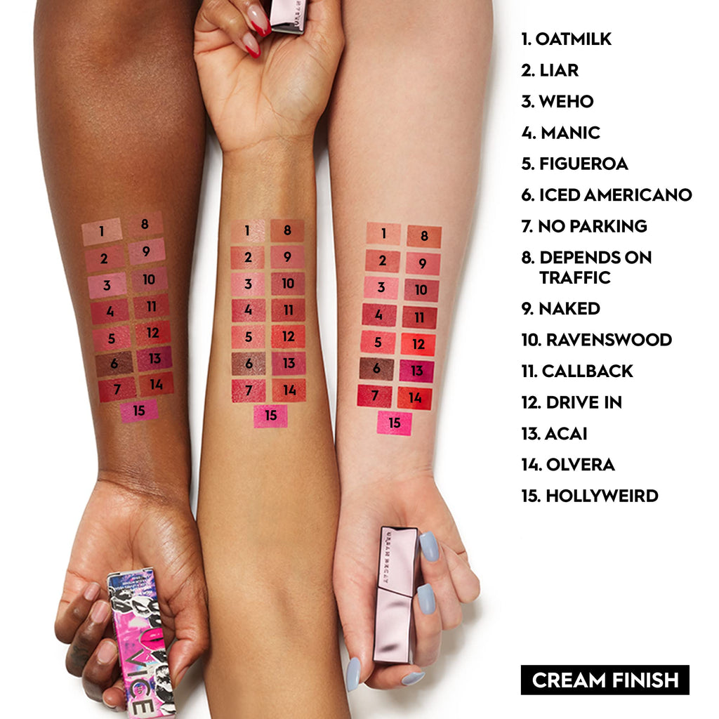 URBAN DECAY Vice Hydrating Lipstick – June Gloom (Sheer Nude, Shine) – Vegan & Cruelty-Free