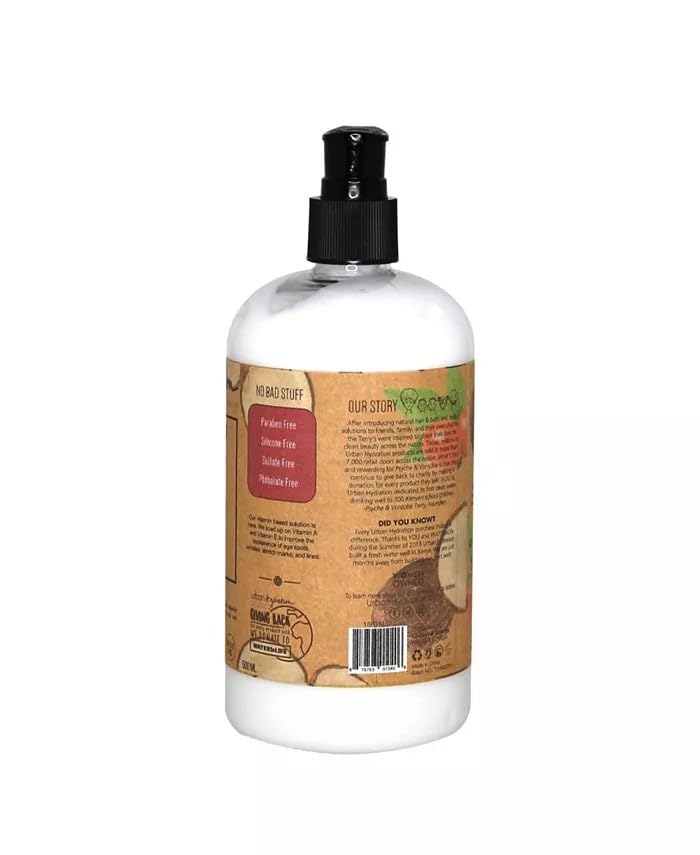 Urban Hydration Vanilla Extract Body Lotion – Sulfate-Free, Cruelty-Free, Paraben-Free