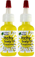 Urban ReLeaf Itchy Scalp Oil Treatment – Pack of 2 for Braids, Wigs & Tight Hairstyles – Made in USA