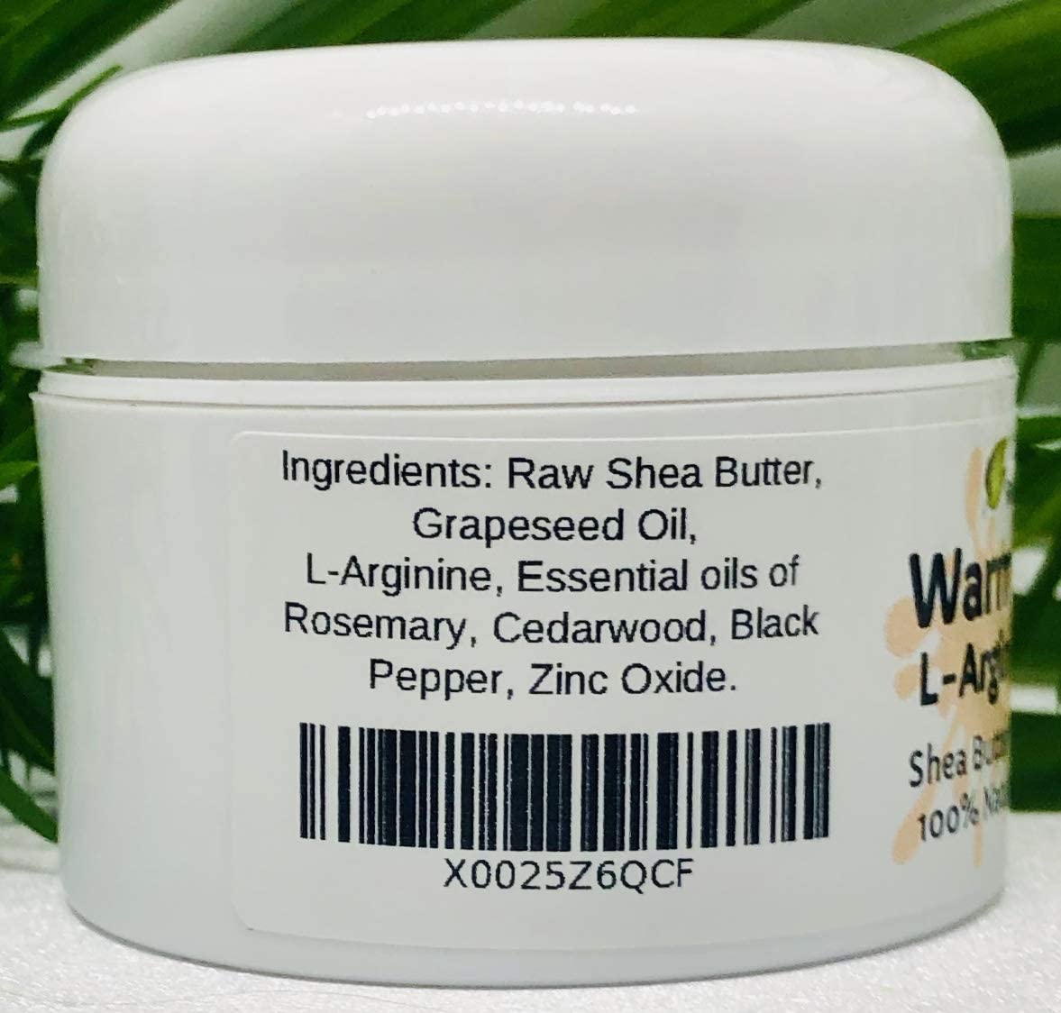 Urban ReLeaf Warm Relief L-Arginine Salve – Shea Butter & Botanicals, USA Made