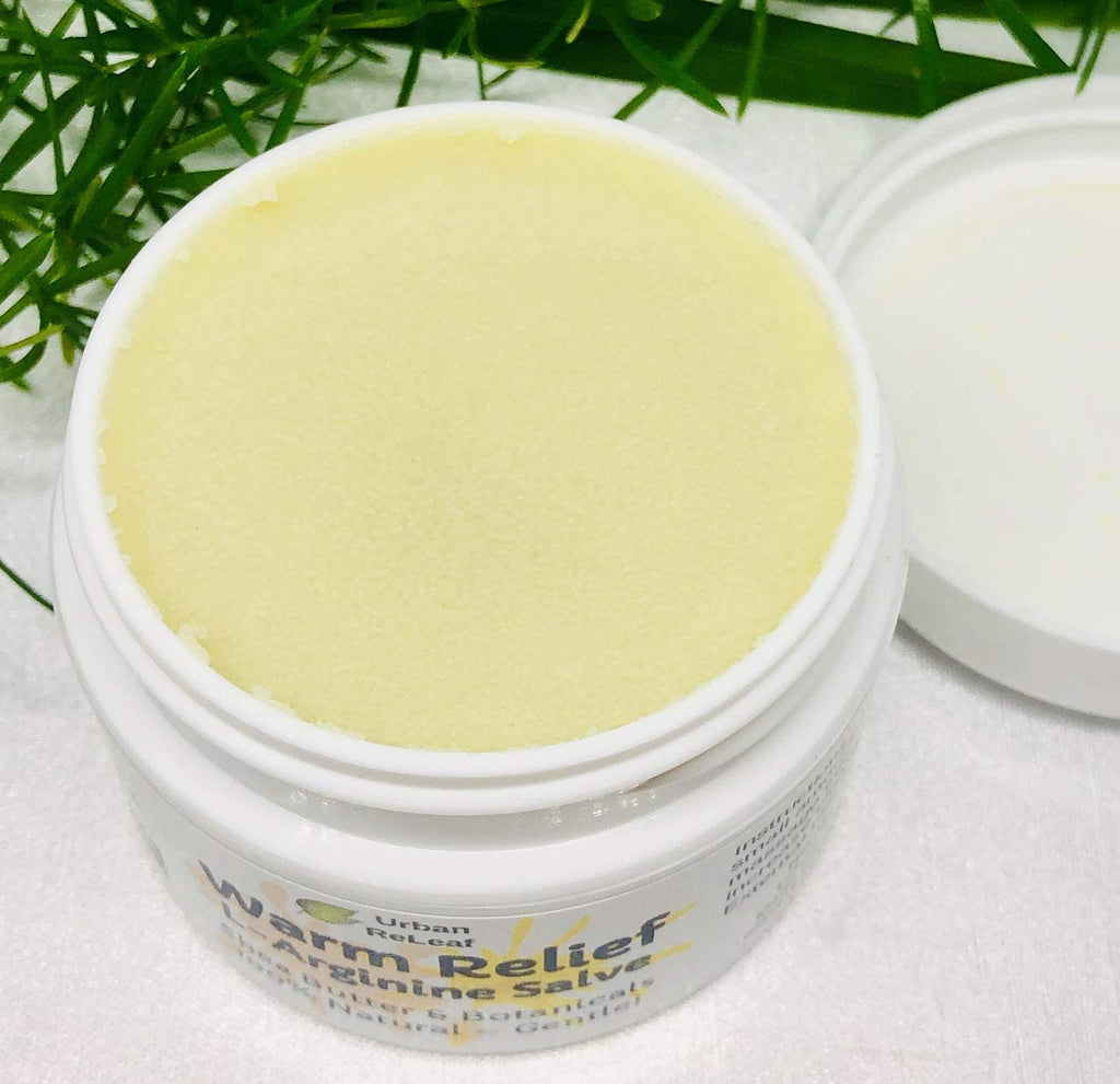 Urban ReLeaf Warm Relief L-Arginine Salve – Shea Butter & Botanicals, USA Made