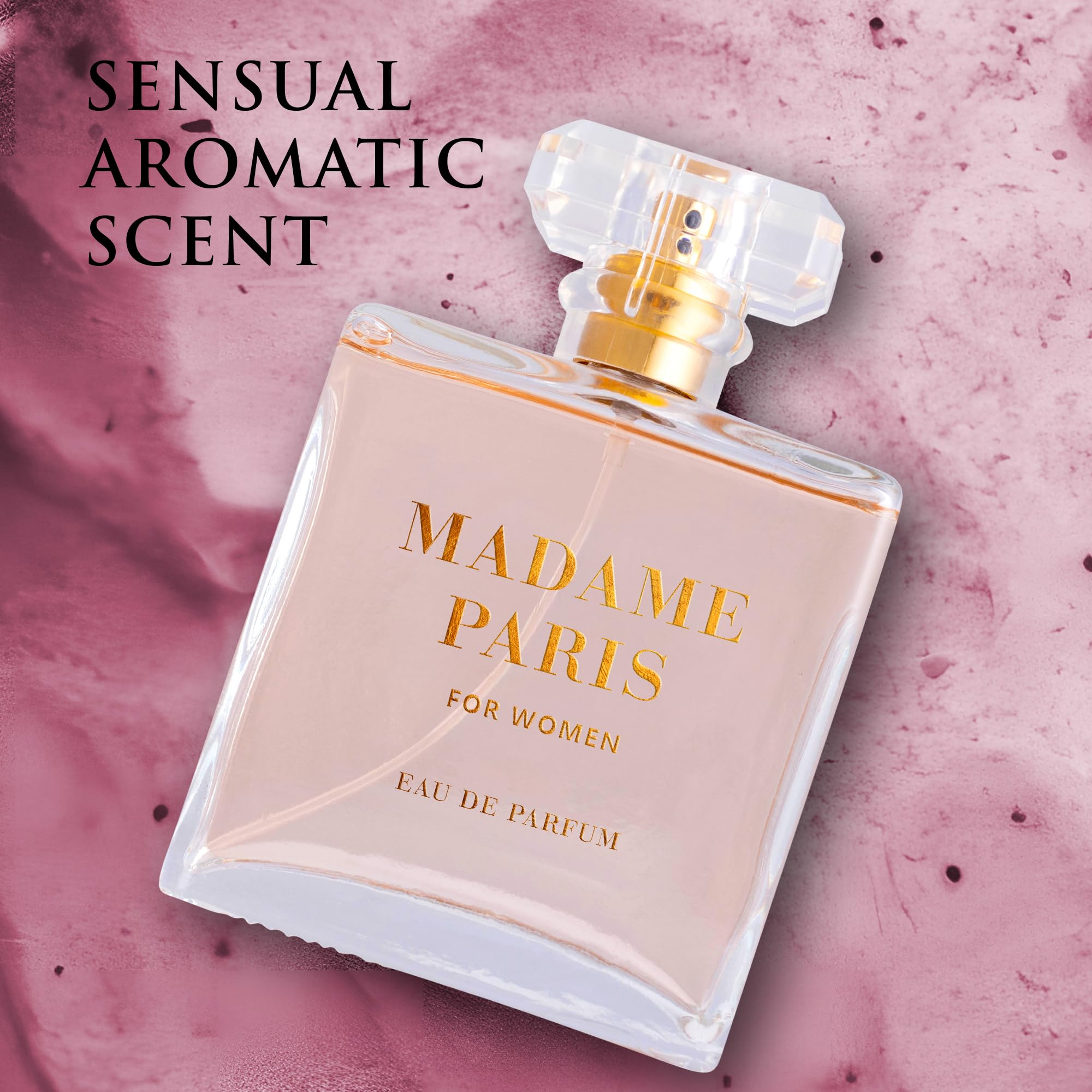 Madame Paris for Women Eau de Parfum – URBAN COLLECTION, 3.4 oz | Jasmine & May Rose