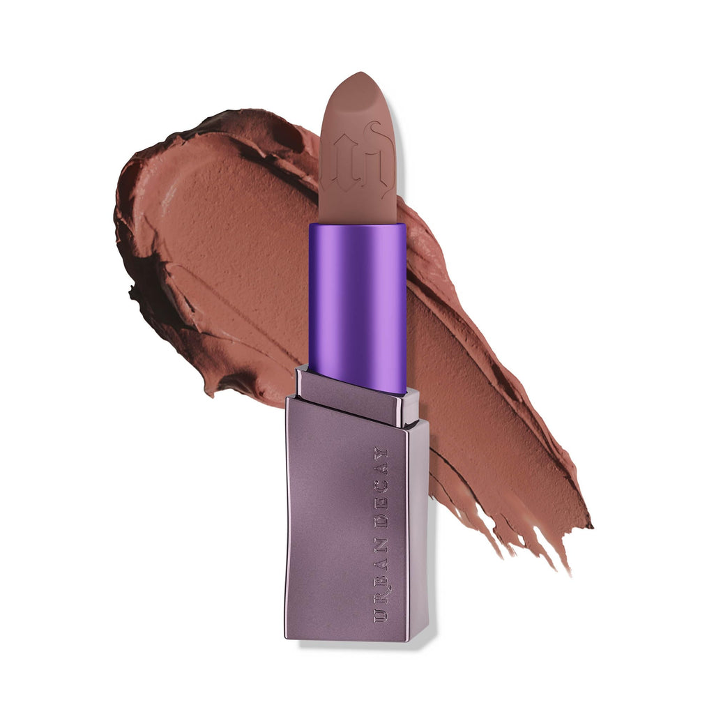 Urban Decay Vice Hydrating Lipstick Horchata – Matte, Creamy Lip Color with Aloe Vera & Avocado Oil (Vegan, Cruelty-Free) 0.11 oz