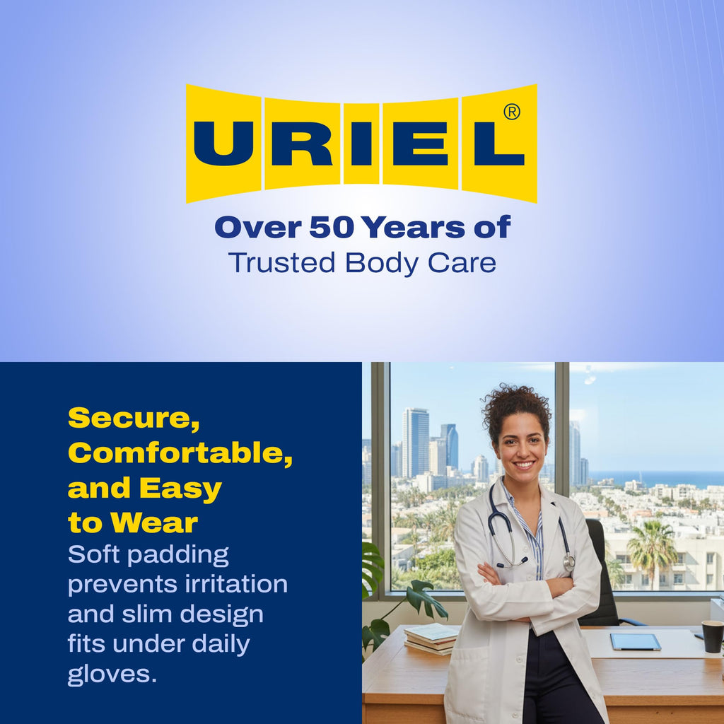 URIEL Soft Gel Toe Spacers with Mineral Oil – Silicone Toe Separators for Daily Comfort