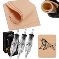 Urknall 48pcs 3mm Skin Kit — 8 Fake Skin + 40 Liners for Tattoo Practice