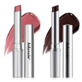 URQT Honey Lipstick Tinted Lip Balm – 2Pcs Black & Pink, Moisturizing Sheer Lip Tint with Natural Shine