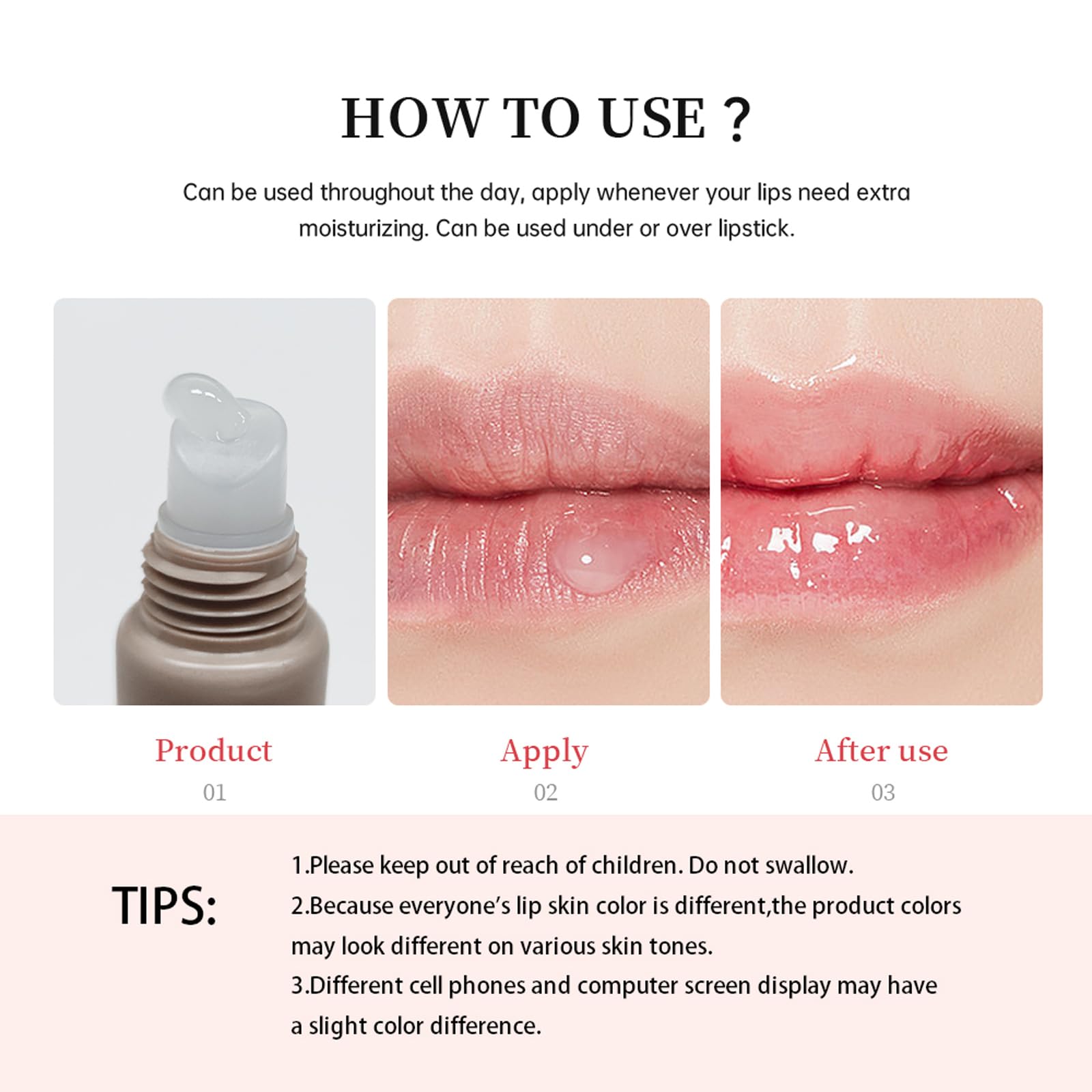 URQT 4PCS Summer Special Lip Butter Balm – Hydrating, Nourishing Lip Care