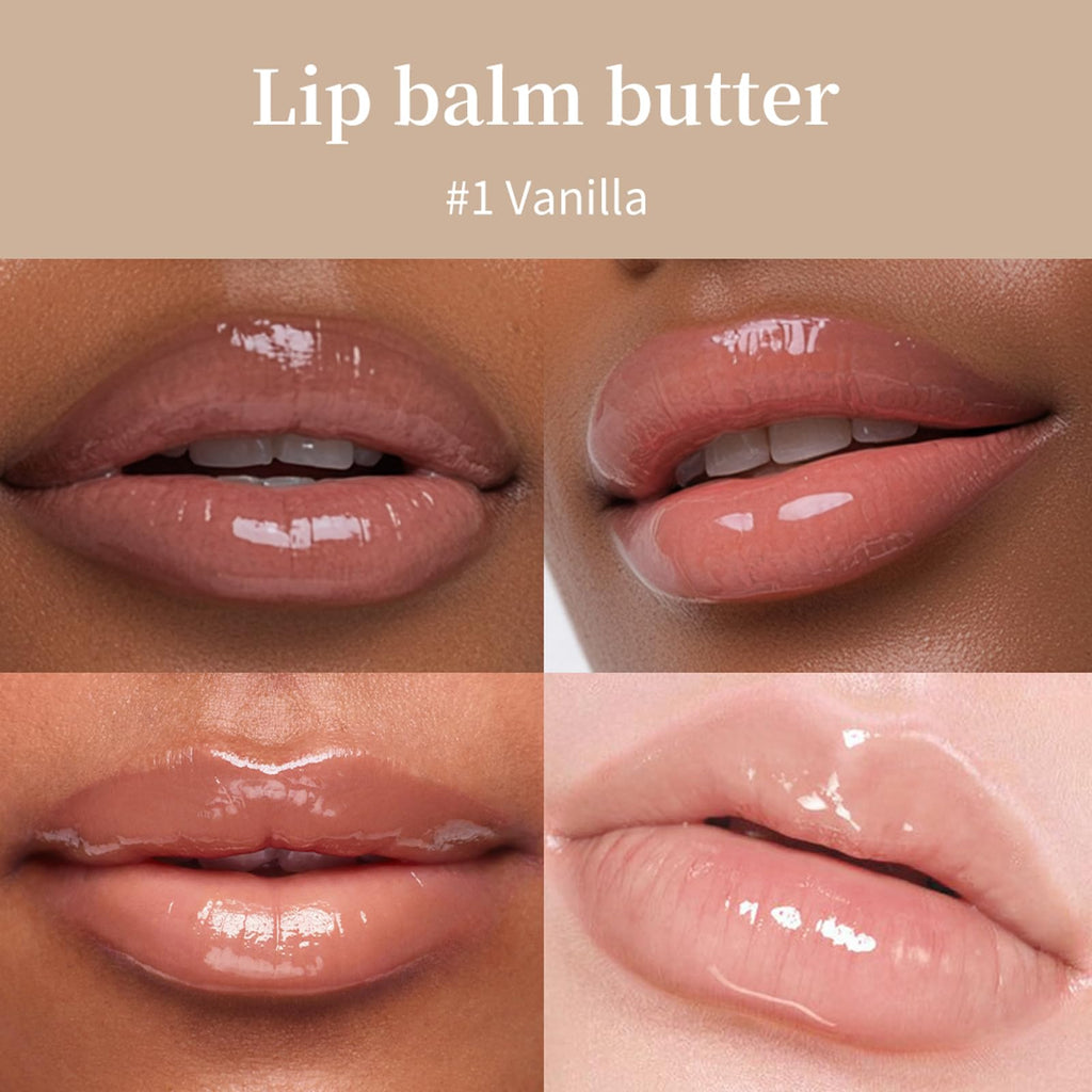 URQT 4PCS Summer Special Lip Butter Balm – Hydrating, Nourishing Lip Care