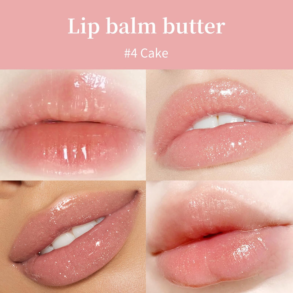 URQT 4PCS Summer Special Lip Butter Balm – Hydrating, Nourishing Lip Care