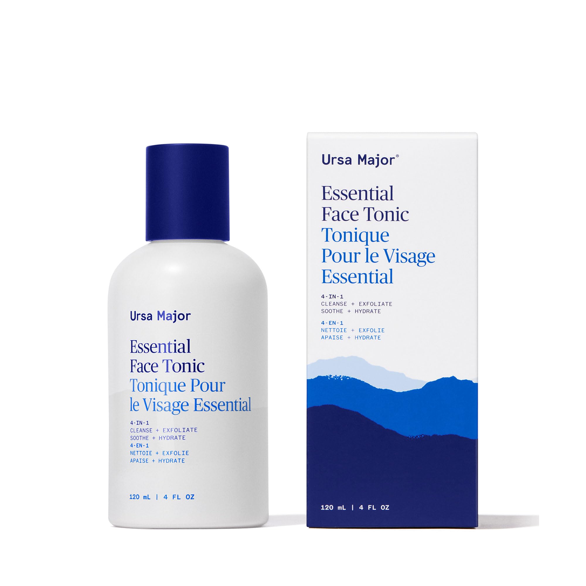 Ursa Major Essential Face Tonic — 4-in-1 Toner for Cleanse, Exfoliate, Soothe & Hydrate